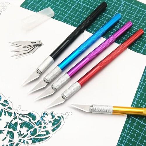 Hand account carving knife used with the backing board student art utility knife mini utility pen Portable knife Craft knife