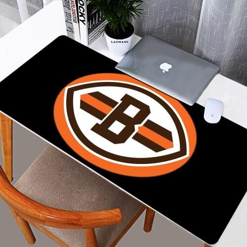Cleveland Browns Extra Large Mouse Pad Big Computer Gaming Mousepad Anti-slip Natural Rubber with Locking Edge Gaming Mouse Mat
