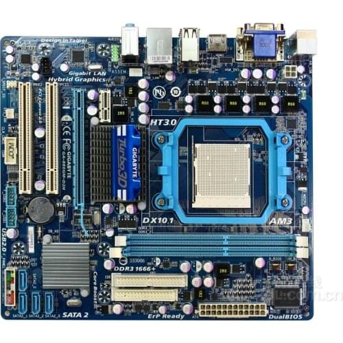 Original motherboard for Gigabyte GA-880GM-D2H DDR3 Socket AM3+ 880GM-D2H 8GB HDMI VGA DVI 880G motherboard Free shipping