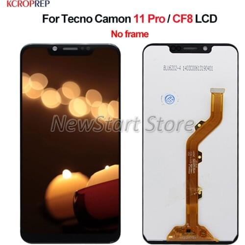 Original For Tecno Camon 11 Pro CF8 LCD Display Touch Screen Digitizer Assembly Replacement Accessory For Tecno Camon 11 Pro lcd
