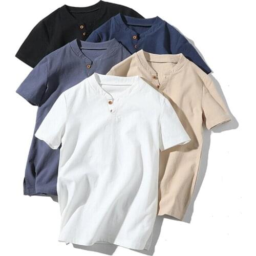 Casual Men T-Shirt Summer Plus Size M-5XL European and American Style Vintage Men T Shirts Brand Outfit Mens Clothing 2020 B539