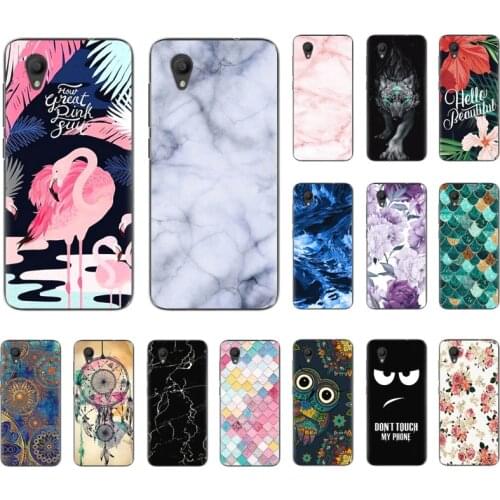 TPU Silicone Back Phone Cover For Alcatel 1/ 5033D/ 5033X/ 5033Y 6-inch Fashionable Colorful Painted Phone Case