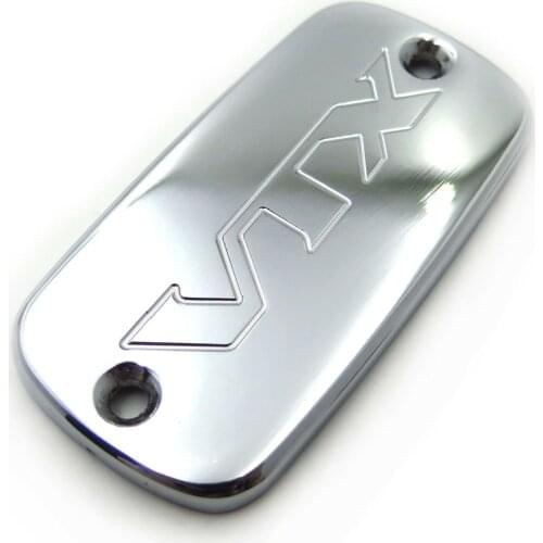 Aftermarket free shipping motorcycle parts Billet Brake Oil Fluid Reservoir Cap for 2002-2011 Hond VTX 1800 VTX1800 CHROMED