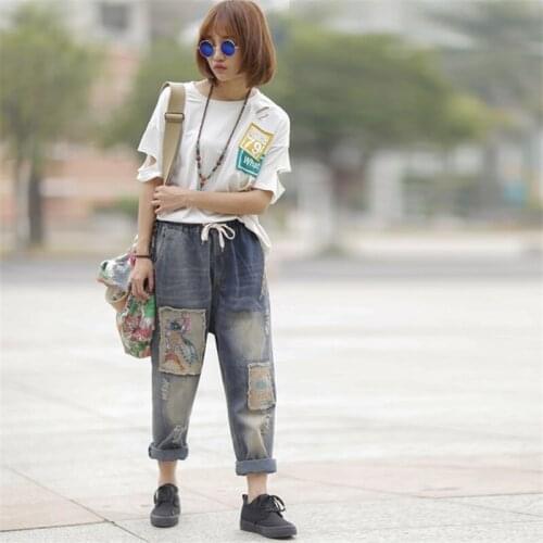 Zeongro Women's Loose Jeans