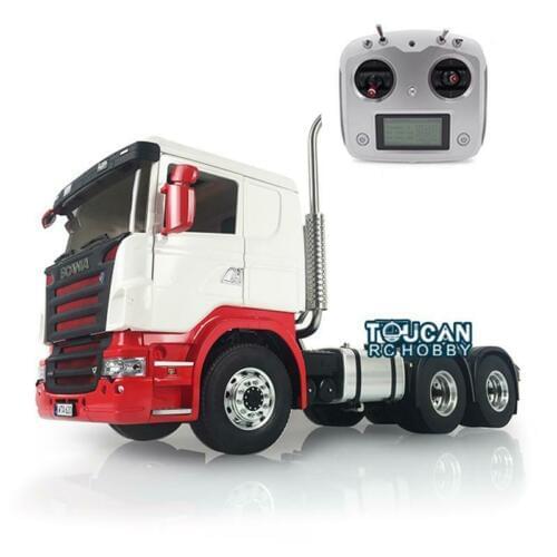 1/14 LESU RC Scan 6*6 Metal Chassis Painted Hercul 802A Cabin Radio ESC THZH0595-SMT2