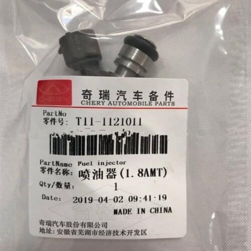 1Pcs Engine Fuel Injector For Chery Tiggo 3 1.8L AMT IPM 019 4 Hole T11-1121011