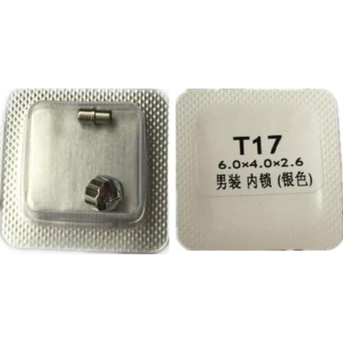 T17 Watch accessories instead of the head crown to watch the bolt all steel head time button 6.0mm THREAD LOCK HEAD