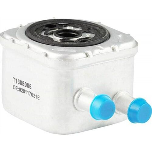 Car Aluminum Oil Cooler Engine Oil 028117021E 028117021H Fit For VW Golf Passat Audi A4 A6 TT Car-Styling