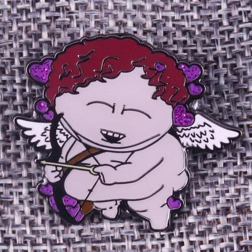 Sweetheart Badge Brooch