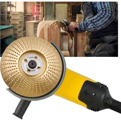 85mm Wood Shaping Disc Grinding Wheel Rotary Disc Sanding Polish Wood Carving Disc Tools For Angle Grinder 4inch Bore