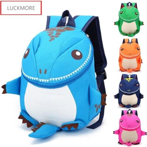 New 2017 Fashion Children School Bags Cartoon Minnie Kid Bag 3d Dinosaur Backpacks Kindergarten Preschool Backpack Kids Mochila
