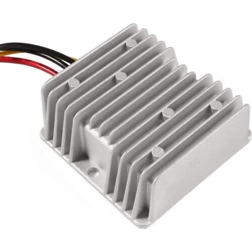 DC Voltage Converter Waterproof Automatic Buck Boost Converter DC-DC 8V-40V to 12V 6A 72W Step down Up Power Supply Regulator