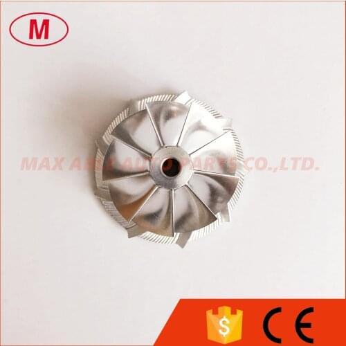 TD025 reverse 9+0 blades 30.73/40.00mm high performance turbocharger milling/aluminum 2618/billet compressor wheel