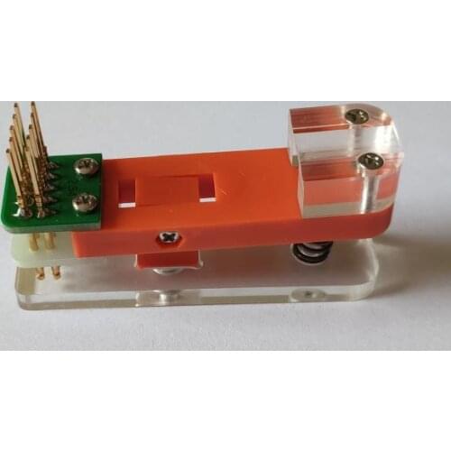 Burning Fixture Clip PCB Debug Download 2.54mm Double Row STLINK STM8 AVR 430
