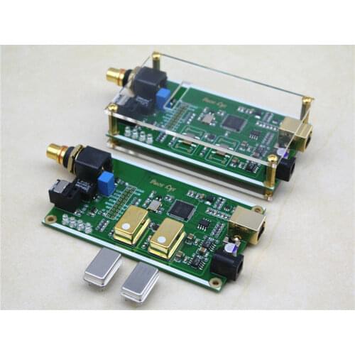 ZEROZONE XMOS XU208 Asynchronous USB to Coaxial Optical Output Digital Interface L5-7