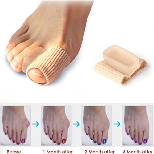 1/2PCS Toe Separator Straightener Bunion Valgus Splint Corrector Thumb Adjuster Correction Pedicure Sock Straighten Foot Care