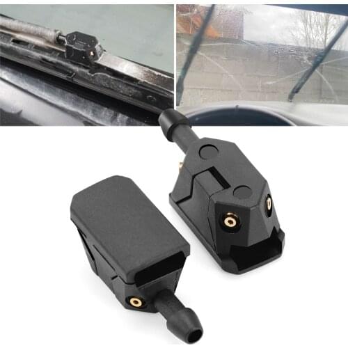 2Pcs Car Wiper Blade Water Spray Jets Nozzles for Suzuki swift sport SX4 Grand Vitara liana