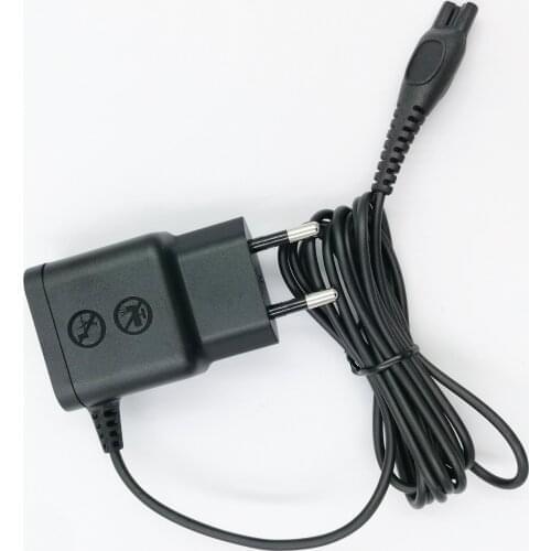 2-Prong Charger EU Plug Power Adapter for PHILIPS Shavers HQ8505 HQ5 HQ6 HQ8 HQ7 HQ9 RQ11 RQ12 RQ10 HQ8420 RQ1150 RQ1050 RQ1250