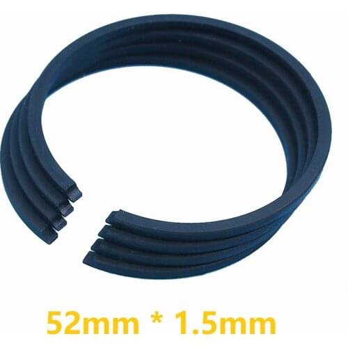 4pcs/lot 52mm x 1.5mm Piston Ring Fit STIHL 038 050 051 MS380 MS381 TS510 Chainsaw Concrete Saws EFCO OLEO-MAC GS820 980 10pcs