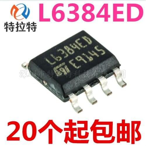 10pcs/lot L6384 L6384ED L6384ED013TR Sop-8 Motor Driver Chip Brand New & Original