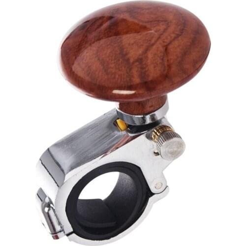 Auto Car Steering Wheel Suicide Spinner Handle Knob Booster I293B:Brown