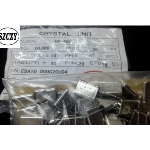 Hot selling ,original20PCS 10M 10MHZ 10.000 MHZ 49U HC-49U 2Pin DIP Crystals