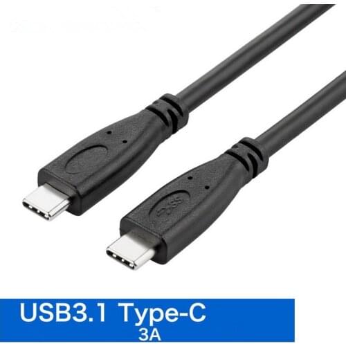 0.3-1m Type-C Male to Male Sync Charging Cable USB-C Male to male For New Macbook Chromebook Piexl Huawei Mate 10 Samsung S8