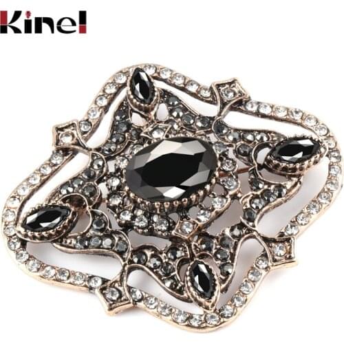 Черные броши на одежду Kinel China At AliExpress