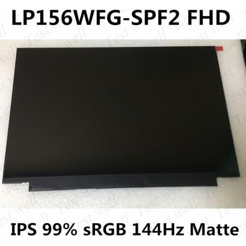 LP156WFG SPF2 15.6'' 1920*1080 eDP 40 pin IPS 144Hz 72% NTSC Color 99% sRGB FHD Matte Fit LP156WFG-SPB2 For LG Display Brand
