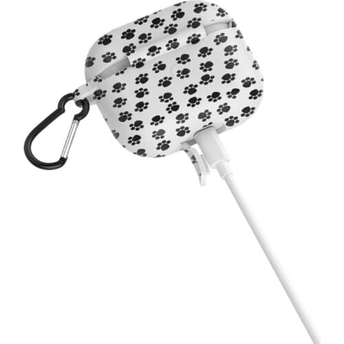 Cute Style Protective Case Shockproof Soft Silicone Cover Protector with Carabiner for -Airpods Pro4 Pro 4 Charging Box