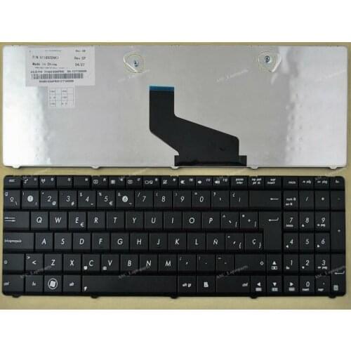 Wholesale New SP SpanishTeclado Keyboard For ASUS K53BE K53BR K53BY K53TA K53TK K53U K53Z Laptop Black