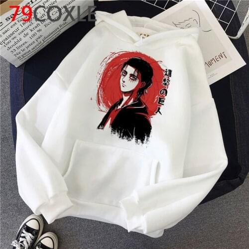 Shingeki No Kyojin Attack on Titan hoodies female Oversized Korea streetwear plus size female clothing 2020 plus size