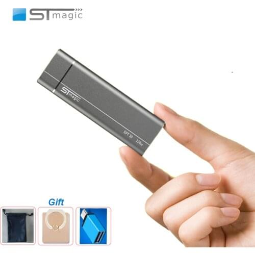 Stmagic SPT30 USB 3.1 Typc-C Portable Solid State Drive 256GB 512GB 1TB 2TB External SSD 480MB/S for Laptop NVME hd externo