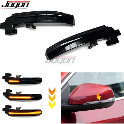LED Sequential Dynamic Turn Signal Light For Volvo V40 CC Cross Country II V60 S60 11-18 S80 V70 III Side Mirror Indicator Lamp