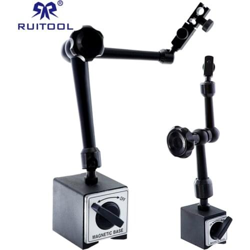 Magnetic Base Universal Flexible Strong Magnetic Stand For Level Dial Indicator Gauge Holder