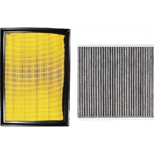 Air Filter Cabin Filter For Toyota LAND CRUISER PRADO (J15) 4.0 V6 2009- 2010- Model 2Pcs Car Filter