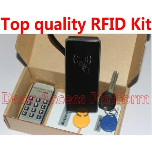 Top quality RFID Card Terminals WeatherProof+ WaterProof IP65 level RFID Access Controller Reader EM Card Keytag remote IR kits