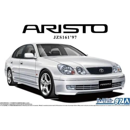 1 / 24 Toyota Jzs161 Aristo V300 DIY Hand Assembled Car Model Display Collectibles Toy Plastic Assembly Building Model Kit 06195