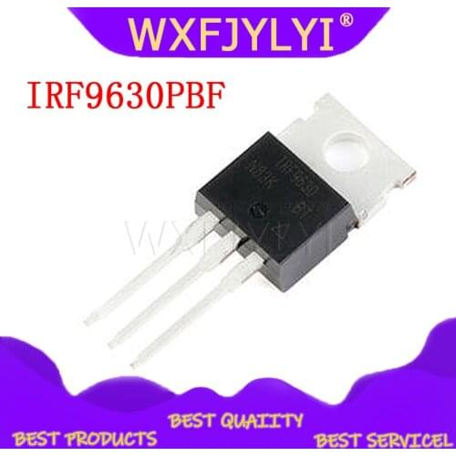 10pcs/lot NEW IRF9630PBF IRF9630 IRF9630N field-effect tube MOSFET P 200V/6.5A TO-220