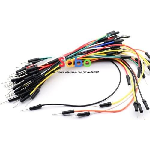 10pack x ( 65pcs/pack ) Jump Wire Cable Male to Male Jumper Wire