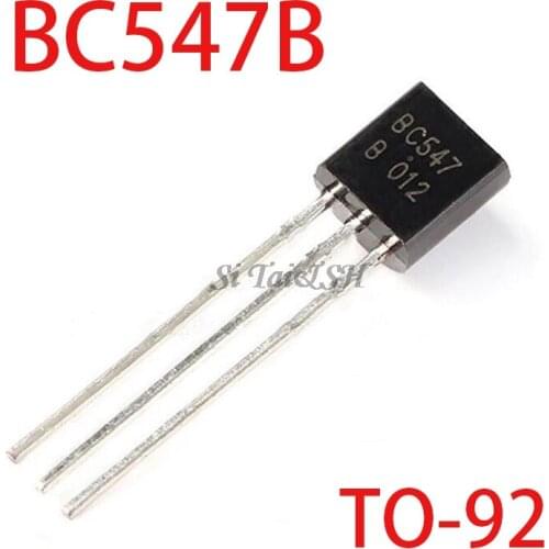 100pcs/lot BC547B BC547 547B TO-92