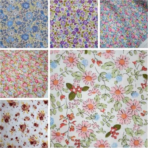 2021 New Width Multiple styles Twill Printed 100% Cotton Fabric For Baby Sewing Quilting DIY Patchwork Baby Kids