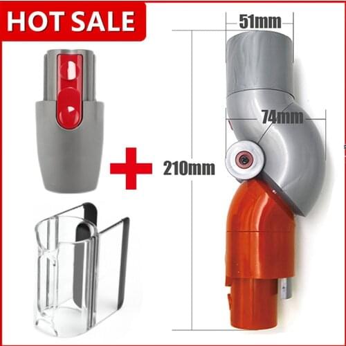 Adaptor For Dyson V7 V8 V10 V11 Quick Release Low Reach Adaptor 970790-01 Vacuum Cleaner Accessories Household Cleaning Tools