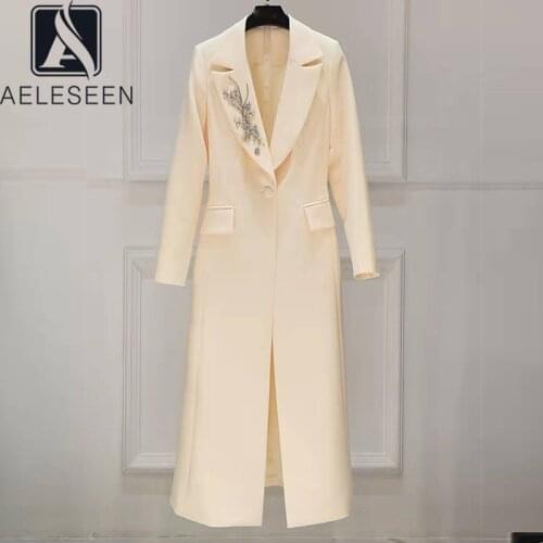 AELESEEN Women's Beige Coats China