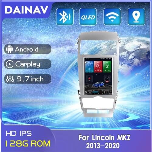 Android Car Radio GPS Navigation For Lincoln MKZ MKC MKX 2013 - 2020 Car Multimedia Player Tape Recorder 2din HD screen