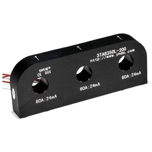 Free shipping 3TA8350L-250 60A: 24mA three phase curernt transformer