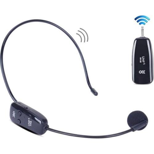 Bluelans Wireless Microphone Headset Mic for Voice Amplifier Speaker Teaching Tours Guide