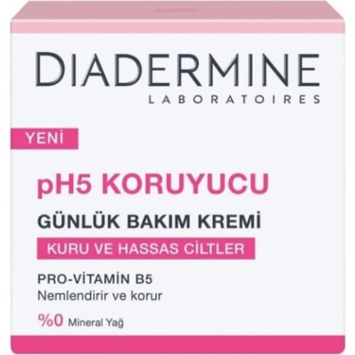 Diadermine Ph5 Koruyucu Günlük Bakım Kremi 50 Ml. (kuru Ve Hassas Ciltler/provitamin B5)