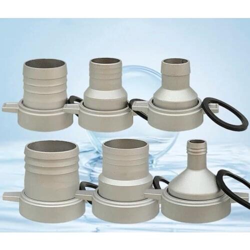 Gasoline water pumps fittings 2 Inch aluminum pipe connecting wrench with rubber gasket pump connector pipe fitting