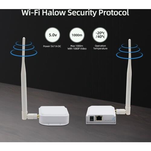 Joytimer Wireless Transceiver Point Ethernet Port Bridge Kit Used For Network Product Connection 1KM Transmission Distance